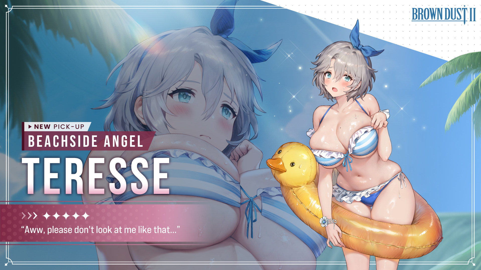 Beachside Angel Teresse is now available ✨. 📅 Pickup rate UP before July 1...